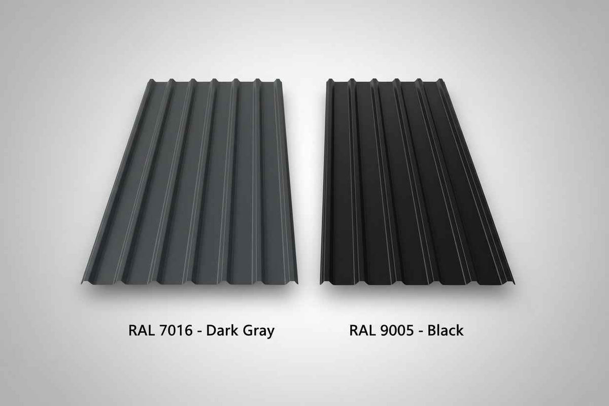 25 and 29 Gauge Rib Metal Roofing Panels | RAL Colors | Lake Stevens