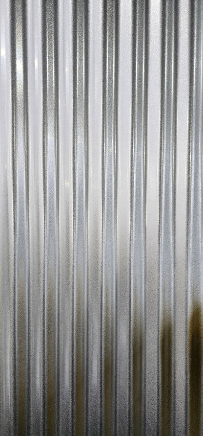24-Gauge Corrugated Metal Roof Panel – Galvanized Steel – 8ft to 16ft Local Pick Up Only