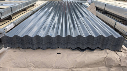 Gray RAL 7016 - Corrugated 36" wide - painted both sides for fences 29Gauge