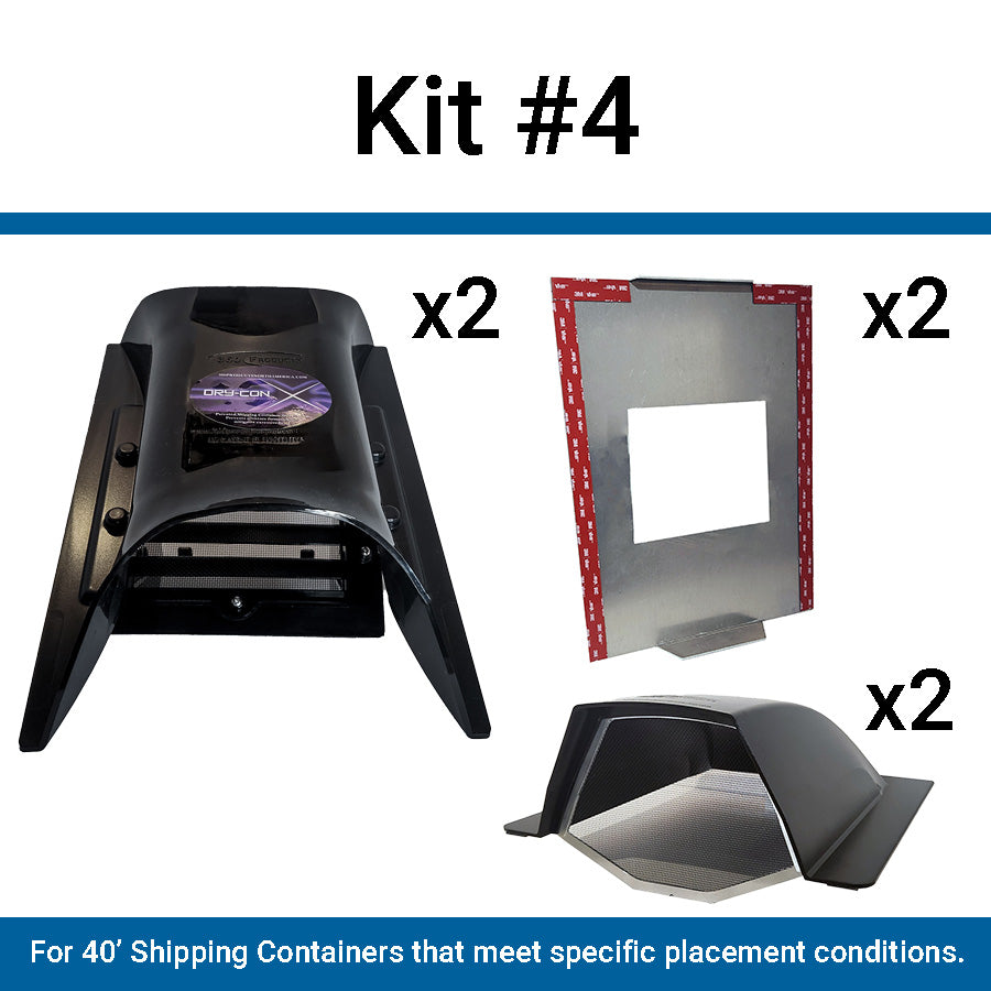 DRY-CON X® Shipping Container Ventilation System | Condensation & Moisture Control