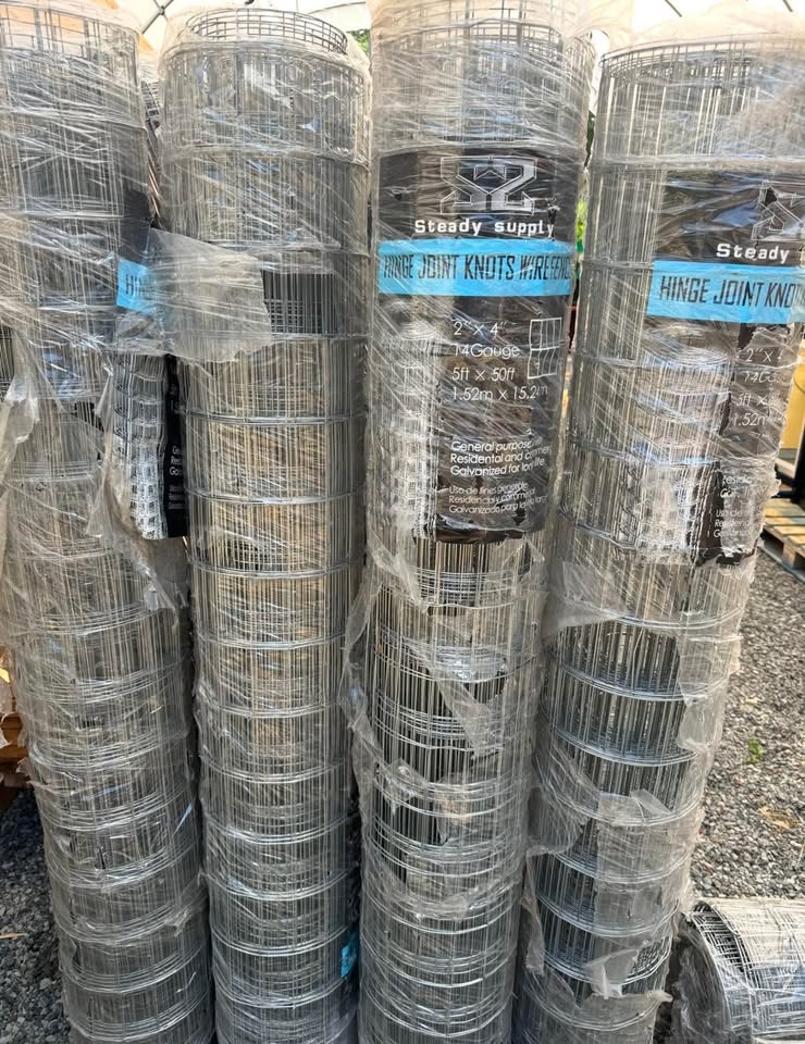 Welded Field Fence 50ft x 5ft | 14 Gauge Heavy-Duty PNW Outdoor Use