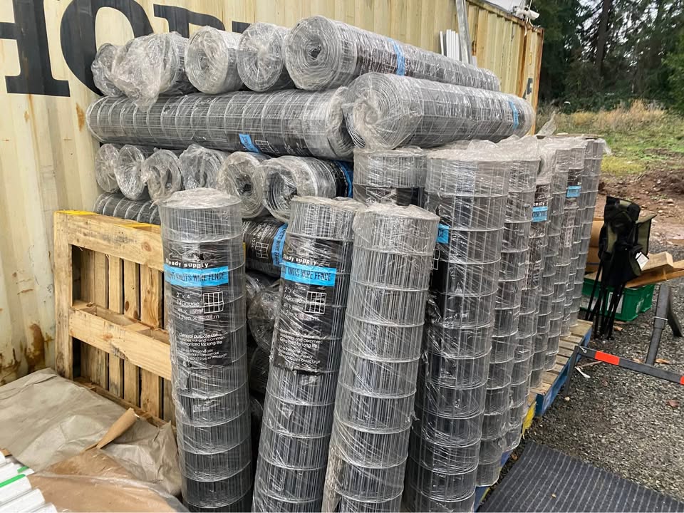 Welded Field Fence 50ft x 5ft | 14 Gauge Heavy-Duty PNW Outdoor Use