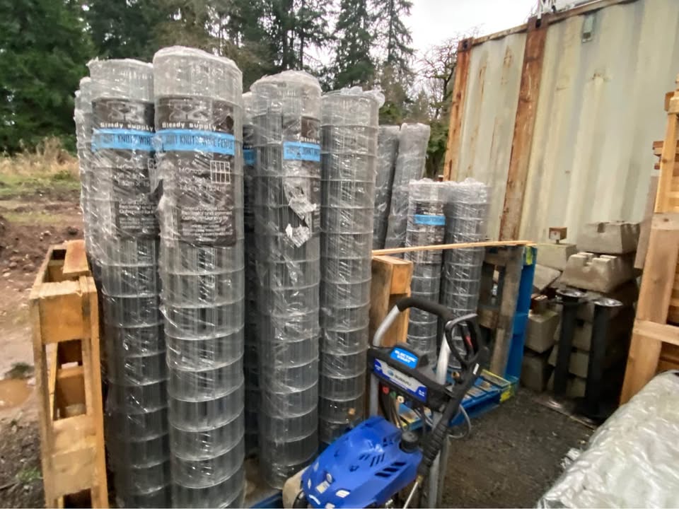 Welded Field Fence 50ft x 5ft | 14 Gauge Heavy-Duty PNW Outdoor Use