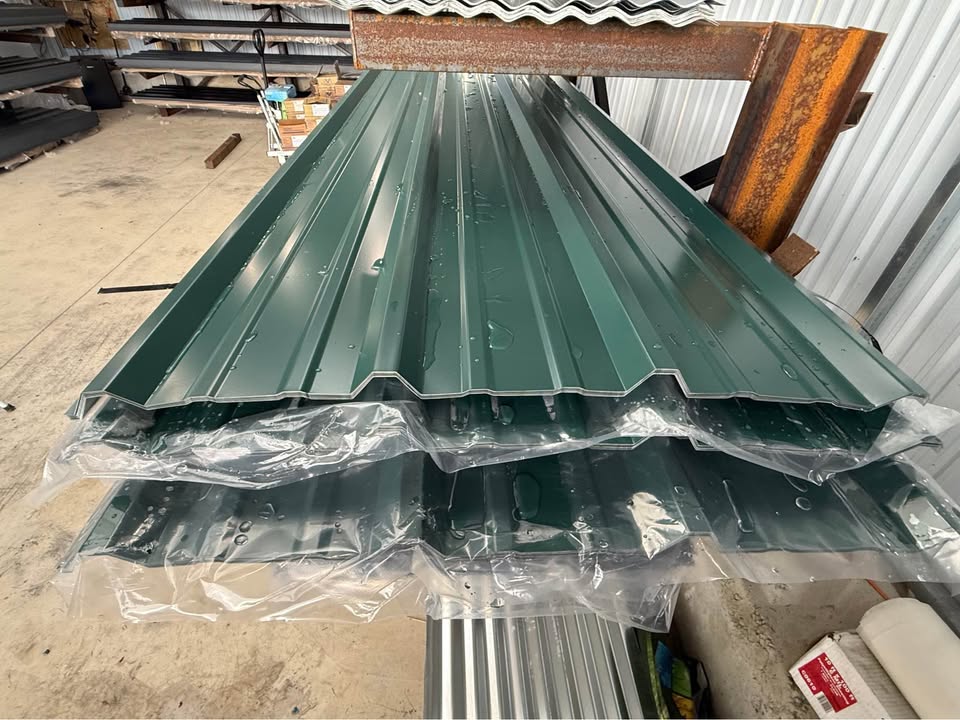 26 Gauge AG High Rib Metal Roofing Panel – Green