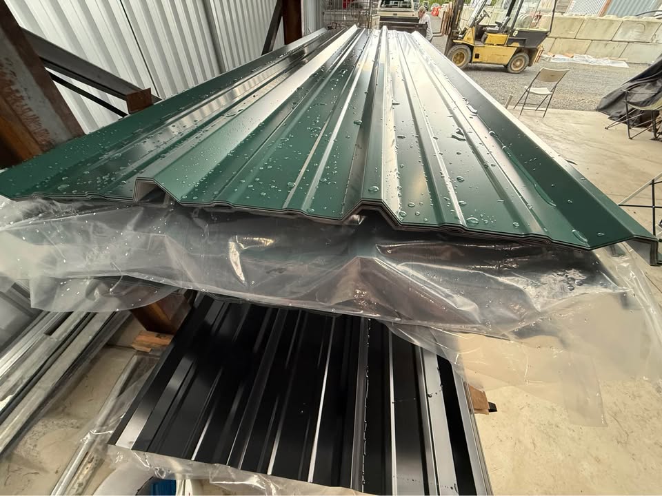 26 Gauge AG High Rib Metal Roofing Panel – Green