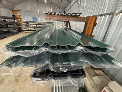 26 Gauge AG High Rib Metal Roofing Panel – Green