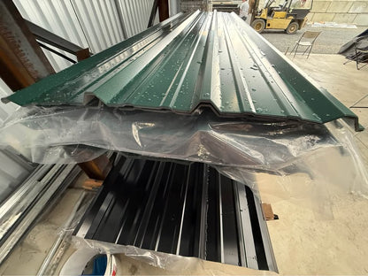 26 Gauge AG High Rib Metal Roofing Panel – Green