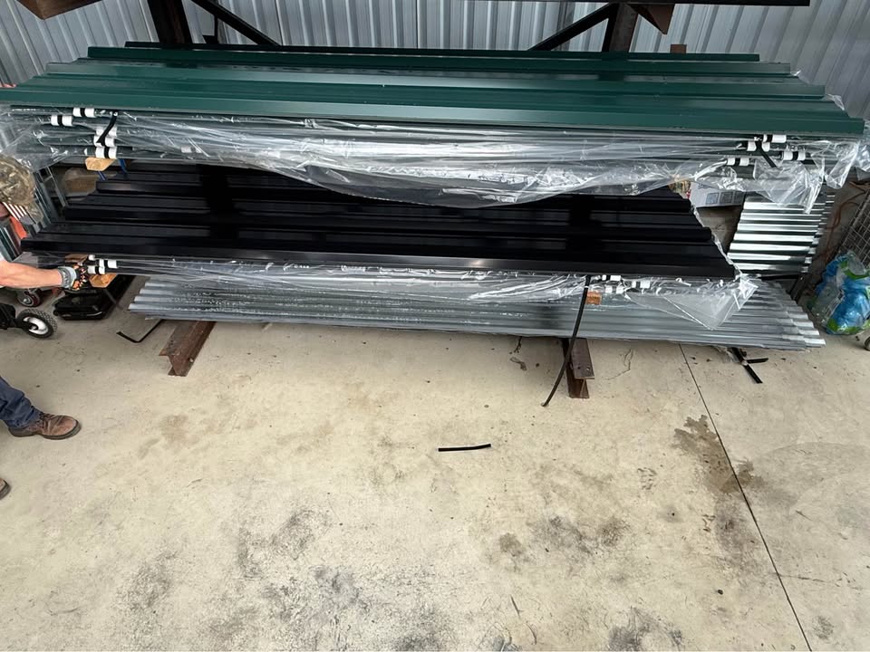 26 Gauge AG High Rib Metal Roofing Panel – Green