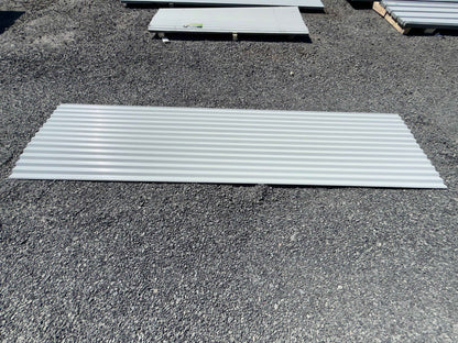 White Corrugated Metal Panels 7ft 10.5in & 12ft x 3ft Wide – 0.3mm Steel – Local Pickup Only