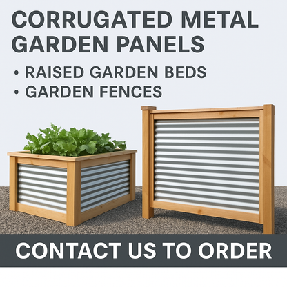 Corrugated Steel Panel – short panels - 1ft, 2ft, 3ft, 4ft, 5ft, 6ft, 7ft– Best Local Price
